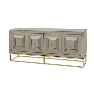 CASTRO DRESSOIR GOLD | 180X42X78 CM GREY