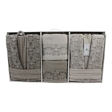 LAVELLA SIBEL WELLNESS SET | BEIGE-HELLBEIGE 6-TEILIG
