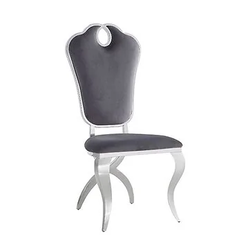 FIRENZE DINING CHAIR | GREY FABRIC VELU97A