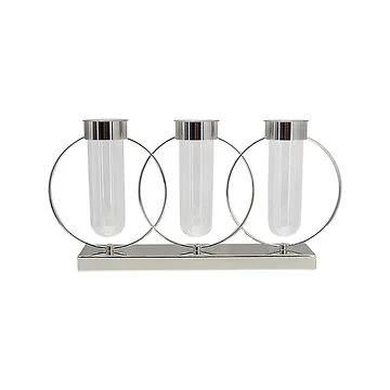 FUGURATO ELEGANCE CANDLE HOLDER 20S0027S-L | SILVER