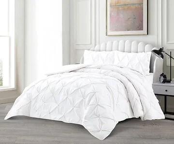 LAVELLA EFSUN TAGESDECKE SET | 240X250 CM WEIß 3-TEILIG