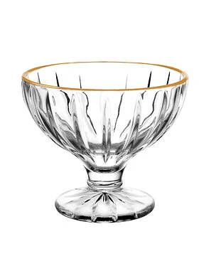 BRICARD MERIDA BOWLS SET | GOLD Ø10,0X8,8 CM 2-PIECES