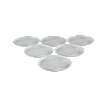 BRICARD JEST BORDEN SET | 32 CM TRANSPARANT 6-DELIG