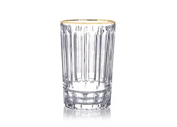 BRICARD MALAGA WASSERGLÄSER-SET| GOLD 6-TEIL