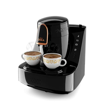 ARZUM OKKA ELITE TURKISH COFFEE MACHINE | BLACK-COPPER