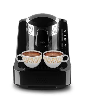 ARZUM OKKA TURKS KOFFIEZETAPPARAAT | ZWART-CHROOM