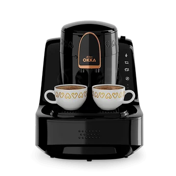 ARZUM OKKA ELITE TURKISH COFFEE MACHINE | BLACK-COPPER