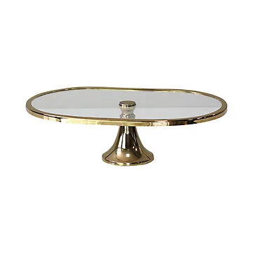 FUGURATO ELEGANCE GEBAKSCHAAL OP VOET 22Y0654G-S | GOUD