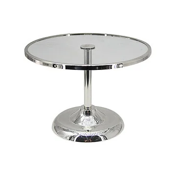 FUGURATO ELEGANCE GEBAKSCHAAL OP VOET 18A0018S-M | ZILVER