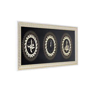 CLOCK CNR510A | 60X130 CM BLACK-GOLD