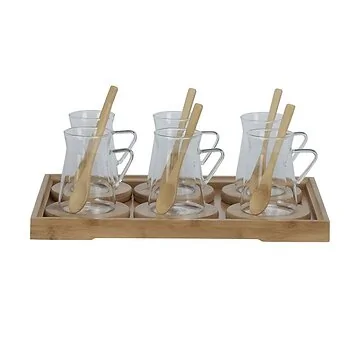 BAMBUS TEEGLÄSER SET CNR 14144 | 19-TEILIG