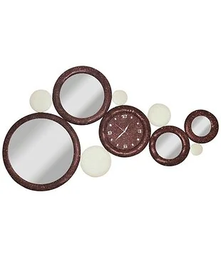 SPIEGELKLOK BROWN & BEIGE