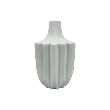FUGURATO VASE 9284 | Ø24X38,5 CM WEISS