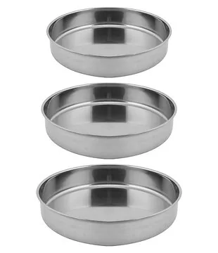 INOX OVENSCHALENSET 3-DELIG