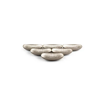 BRICARD REXY SCHALEN SET | 15 CM CHAMPAGNE 6-DELIG