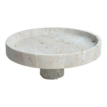 TRAVERTINE PATISSERIEBORD CNR-018 | Ø30,0X9,5 CM