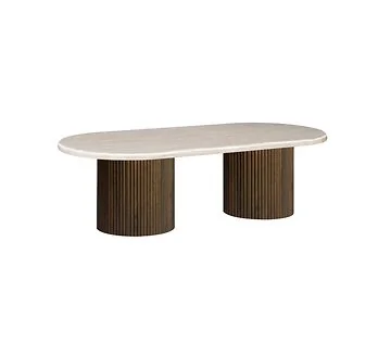 PATERNO COUCHTISCH BRAUN | 130X70X45 CM TRAVERTINE