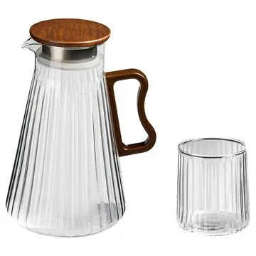 BRICARD ZAMORA KARAFFE MIT GLÄSERN | 7-TEILIG