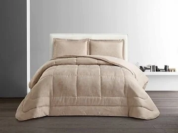 LAVELLA MASAL BEDSPREI SET | 260X240 CM BEIGE 3-DELIG