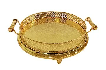 FUGURATO PRÄSENTIERBRETT 802 RUND | GOLD Ø52X11 CM