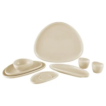 BRICARD EPINAL BREAKFAST SET | TAUPE 26-PIECE