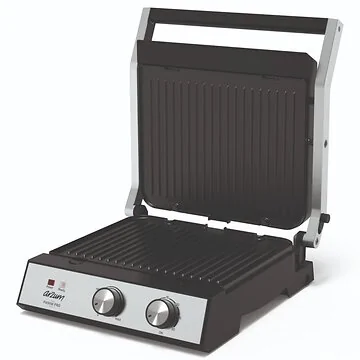 ARZUM PANINI PRO GRILL AND SANDWICH MAKER | INOX