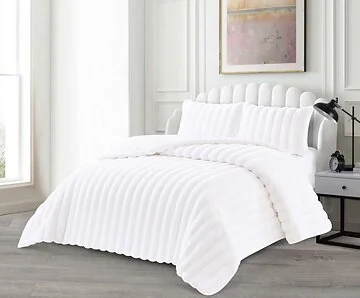 LAVELLA PERI BEDSPREI SET | 235X250 CM WIT 3-DELIG