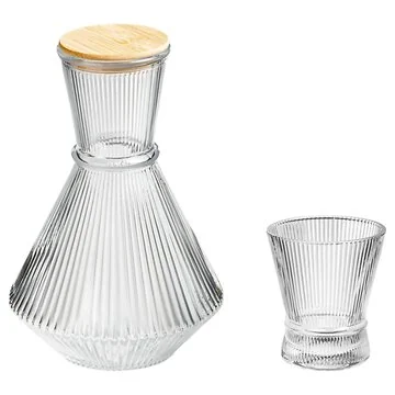 BRICARD ESTELLA KARAFFE MIT GLÄSERN | 7-TEILIG GOLD
