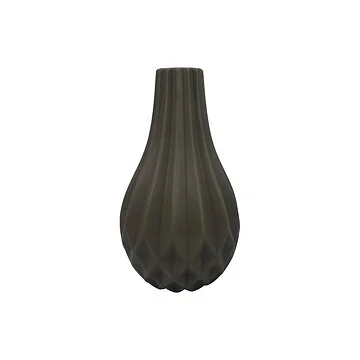 FUGURATO VASE 9517 | Ø21X35,5 CM GRAU