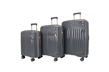 SUITCASE SET CNR005 | DARK GREY 3-PIECE