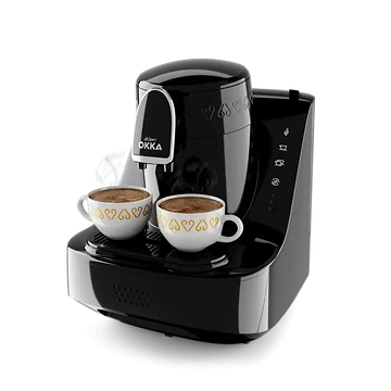 ARZUM OKKA ELITE TURKISH COFFEE MACHINE | BLACK-CHROME
