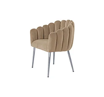 SORRENTO ESSZIMMERSTÜHLE | TAUPE STOFF MJ11-8