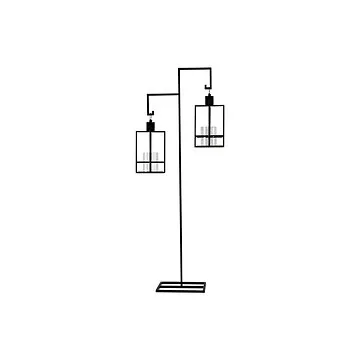 FUGURATO ELEGANCE CANDLE HOLDER 22Y0009BK-L | MATT BLACK