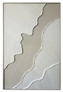 WALL DECORATION CNR2412027 | 80X120 CM WHITE-BEIGE