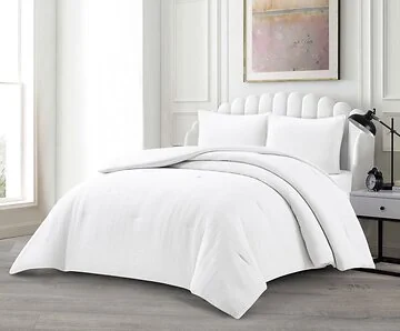 LAVELLA AFET TAGESDECKE SET | 240X250 CM WEIß 3-TEILIG