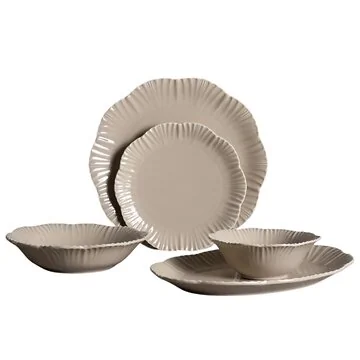 BRICARD BERNIS TABLEWARE SET | BEIGE 25-PIECE
