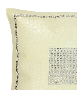 KUSSENSLOOP 45 x 45 CM LEATHERLOOK BEIGE