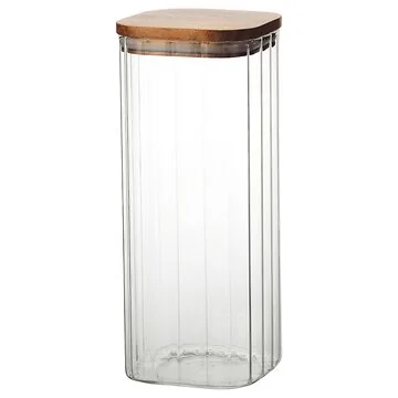 BRICARD ACACIA STORAGE JAR 004D | 10X10X25 CM 1.8L