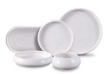 BRICARD BONDY TABLEWARE SET | WHITE 25-PIECE