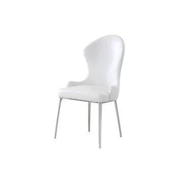 MODENA DINING CHAIR  | WHITE PU H1106-2