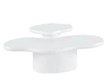 BOBBIO COFFEE TABLE WHITE | 130X51X38 CM WHITE 2-PIECE