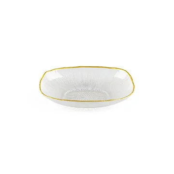 BRICARD REXY BOWLS  | 15 CM TRANSPARENT-GOLD 6-PIECES