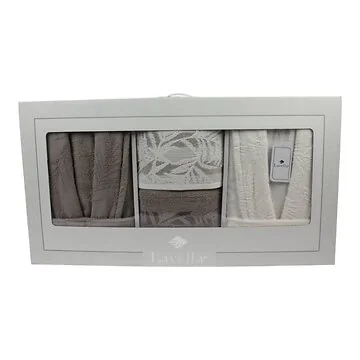 LAVELLA DURU WELLNESS SET | BEIGE-CREME 6-TEILIG