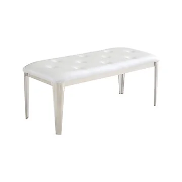 PRATO ZITBANKJE 110*50*47CM WIT PU