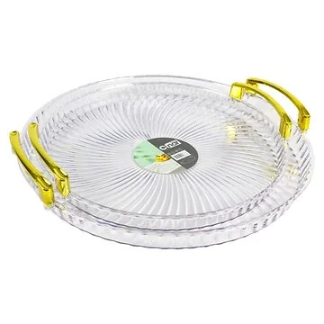 PLASTIC SERVING TRAY SET CNR71 | 2-PIECE