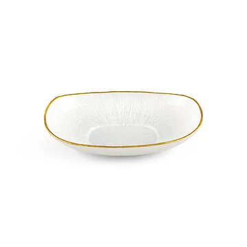 BRICARD REXY BOWLS SET | 20 CM PEARL WHITE-GOLD 6-PIECES