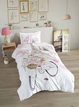 LAVELLA BEAU DUVET COVER SET RANFORCE | 140X220 CM 3-PIECE