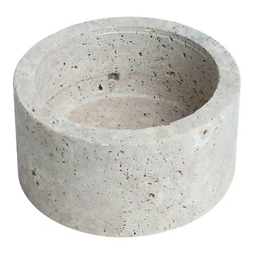 TRAVERTINE BOWL CNR-014 | Ø9,5X5,0 CM