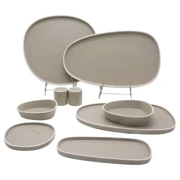 BRICARD CROIX ONTBIJTSET | BEIGE 25-DELIG