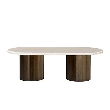 PATERNO COUCHTISCH BRAUN | 130X70X45 CM TRAVERTINE